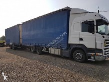 ciężarówka z przyczepą firanka Scania