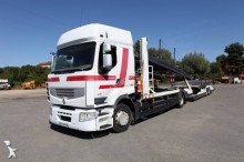 camion cu remorca pentru transport autovehicule Renault