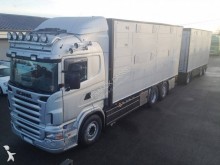 автопоезд скотовоз Scania