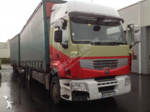 ciężarówka z przyczepą firanka Renault