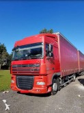 автопоезд шторный DAF