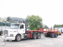 Scania timber trailer truck