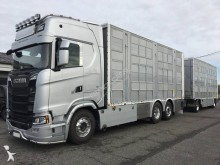 Scania Lastzug Viehtransporter