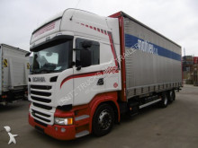 ciężarówka z przyczepą firanka Scania