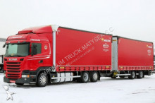 ciężarówka z przyczepą firanka Scania