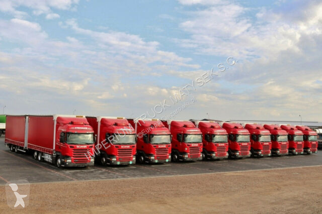 Zobaczyć zdjęcia Ciężarówka z przyczepą Scania R 410 / JUMBO 120M3 /VEHICULAR /EURO 6/ RETARDER