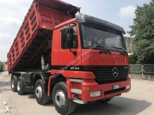 ansamblu cap tractor si semiremorca benă Mercedes