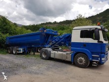 ansamblu cap tractor si semiremorca benă pt. lucrări publice MAN