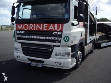 ensemble routier porte voitures DAF