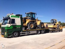 Volvo heavy equipment transport tractor-trailer