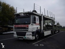 ensemble routier porte voitures DAF