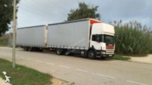 zestaw drogowy Plandeka plandeka suwana Scania