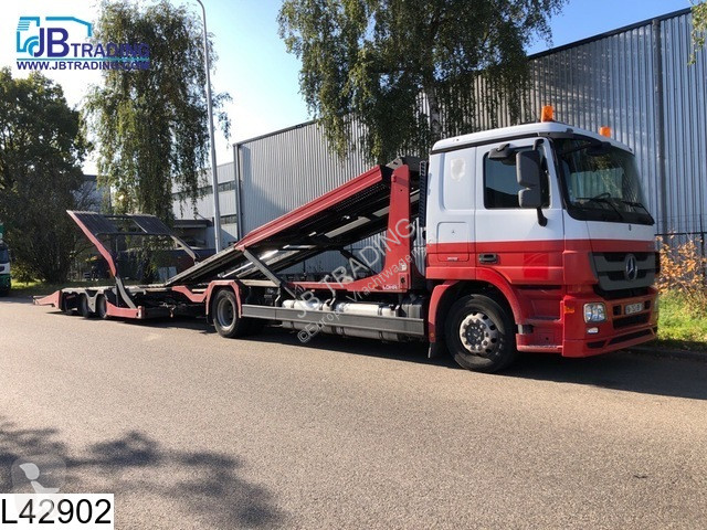 Voir les photos Ensemble routier Lohr Middenas Multilohr, EURO 5, Retarder, Standairco, Airco, Powershift, Trucktransport, Combi