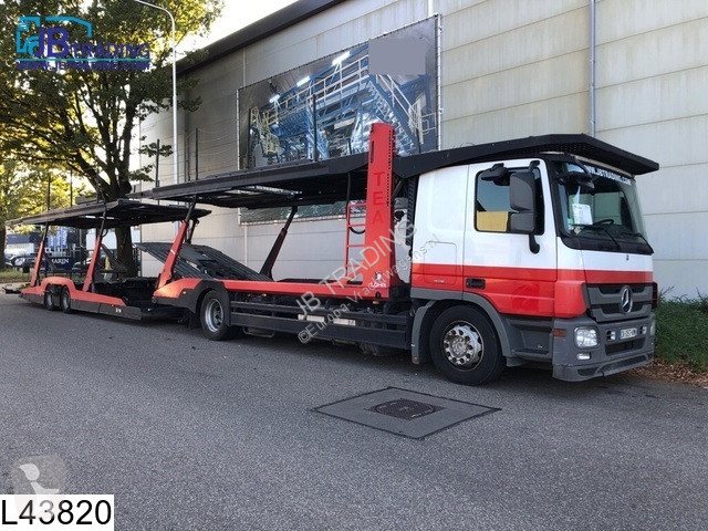 Voir les photos Ensemble routier Lohr Middenas EURO 5, Retarder, Standairco, Airco, Car transporter, Multilohr, Powershift, Combi