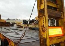 semirimorchio trasporto macchinari Fruehauf
