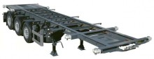 semirremolque Leciñena porte container squelette 1X40'&2x20'