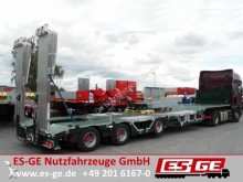 semirremolque ES-GE 3-Achs-Satteltieflader mit Radmulden - teleskopi