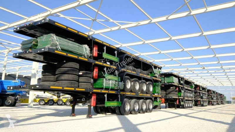 Voir les photos Semi remorque Lider Flatbed ( 2 Axles + 1 Tandem )