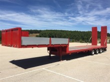 used heavy equipment transport semi-trailer