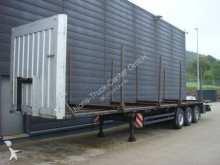 used heavy equipment transport semi-trailer