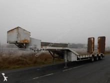 semi remorque ACTM PORTE-ENGINS 3 essieux 57 T.