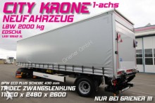 semirimorchio Krone SEP 10/CITY GARDINE LBW 2000 kg DAUTEL TRIDEC !!
