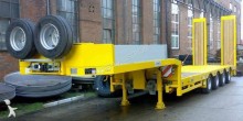 Stokota heavy equipment transport semi-trailer