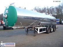 semi remorque Maisonneuve Chemical tank inox 30 m3 / 1 comp