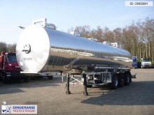 semi remorque Maisonneuve Chemical tank inox 32.5 m3 / 1 comp