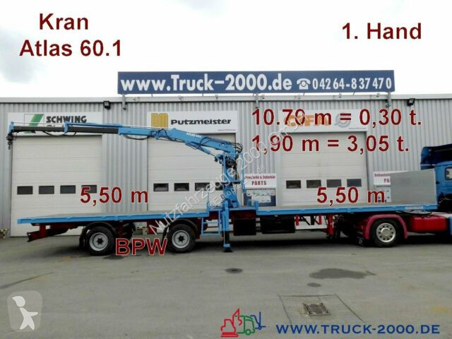Voir les photos Semi remorque Kramer Atlas 60.1 Kran SpezialTransport f.Container usw