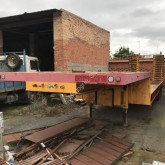 semirimorchio trasporto macchinari Leciñena