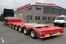 semirimorchio ES-GE 6 AXLES EXTENSIBLE LOW-LOADER 6 SOU-25-60.3N 3 STEERING AXLES