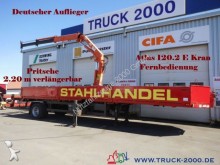 semirremolque Müller-Mitteltal 1Achs Kran Atlas120.2+FB+2.20m*13mGesamtP