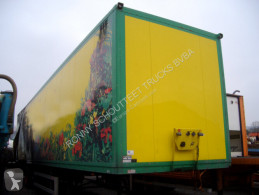 damaged box semi-trailer