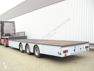 used heavy equipment transport semi-trailer
