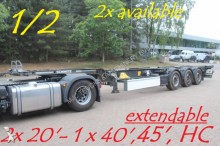 semi remorque porte containers Schmitz Cargobull