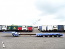 semirimorchio Broshuis heavy duty low loader, 4 axles, twin tyres, MOT,