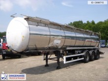 semirremolque LAG Chemical tank inox 30 m3 / 3 comp.