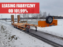 new heavy equipment transport semi-trailer