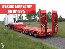new heavy equipment transport semi-trailer