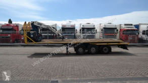nc STONE TRANSPORT TRAILER WITH KENNIS 8.000 CRANE
