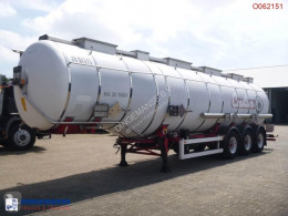 Van Hool Chemical tank inox 36.5 m3 / 4 comp. semi-trailer