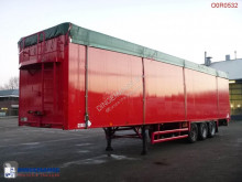 Stas M walking floor trailer alu 88 3 + tarpaulin semi-trailer