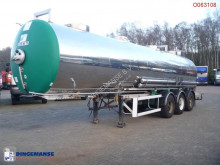 Maisonneuve Chemical tank inox 30 m3 / 1 comp semi-trailer