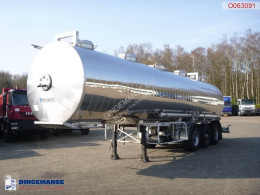 Maisonneuve Chemical tank inox 32.5 m3 / 1 comp semi-trailer