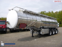 Indox Food tank inox 32 M3 / 2 comp semi-trailer