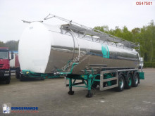 semi remorque nc Chemical tank inox 30m3/1 comp