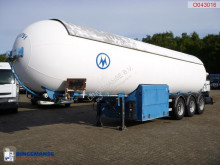 Robine Gas tank steel 49 m3 + pump semi-trailer