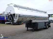 semi remorque Loheac Oil tank alu 21 m3 / 5 comp