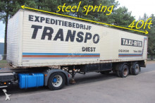 semirremolque Flandria - 8 TIRES - CLOSED BOX - STEEL SPRING TANDEM AXLE - DOUBLE WHEELS - BE ORIGIN